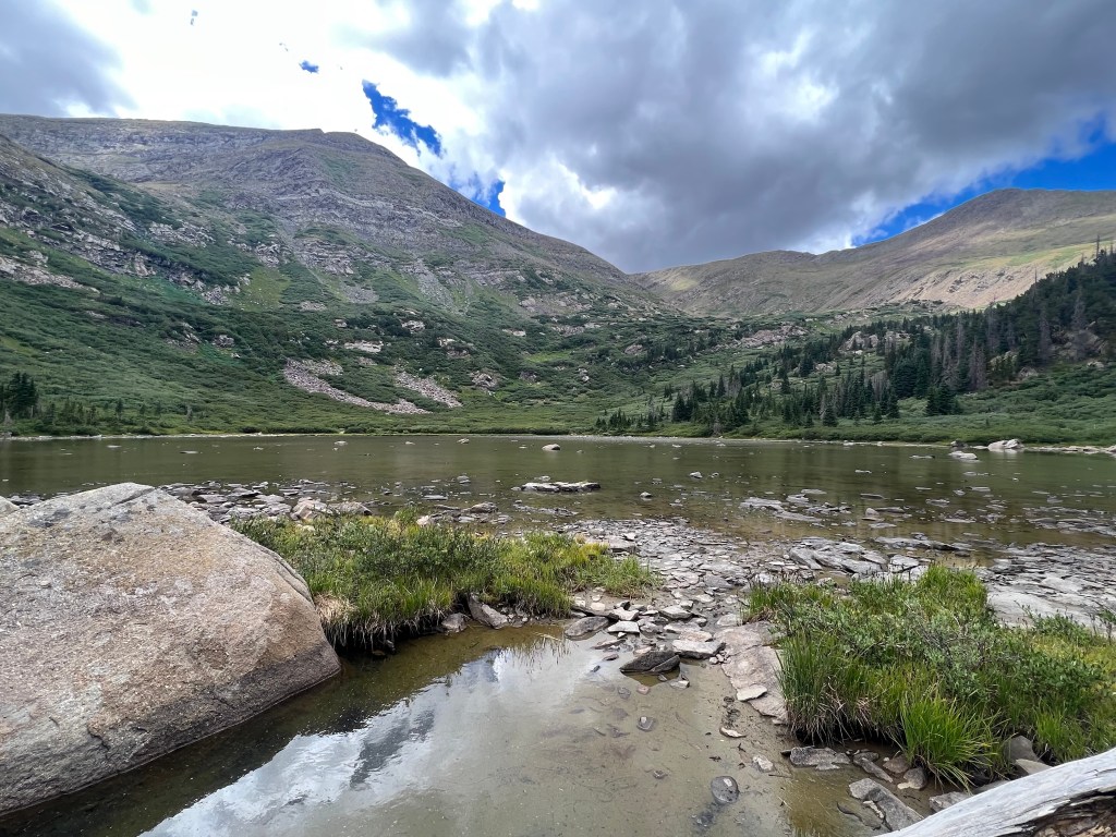 Megan Lake. Sangre de Cristo Mountains.